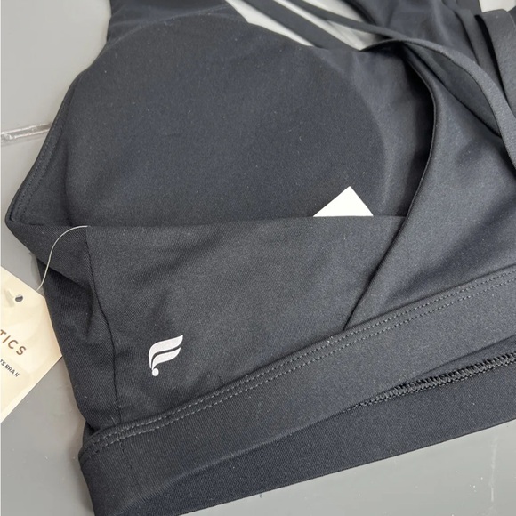 Fabletics Womens Kessler Medium Impact Sports Bra Black Sz XXL (14-16) NWT $49 - Picture 3 of 9